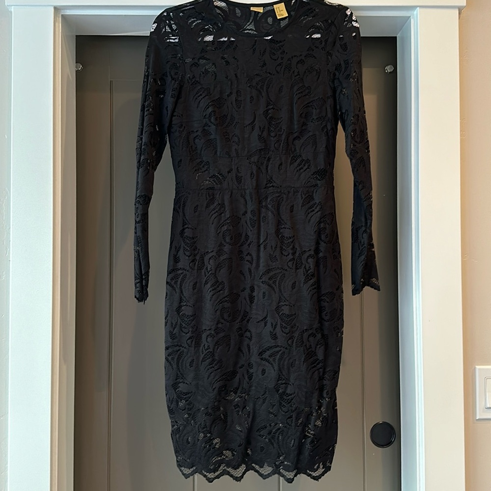 H&M black dress